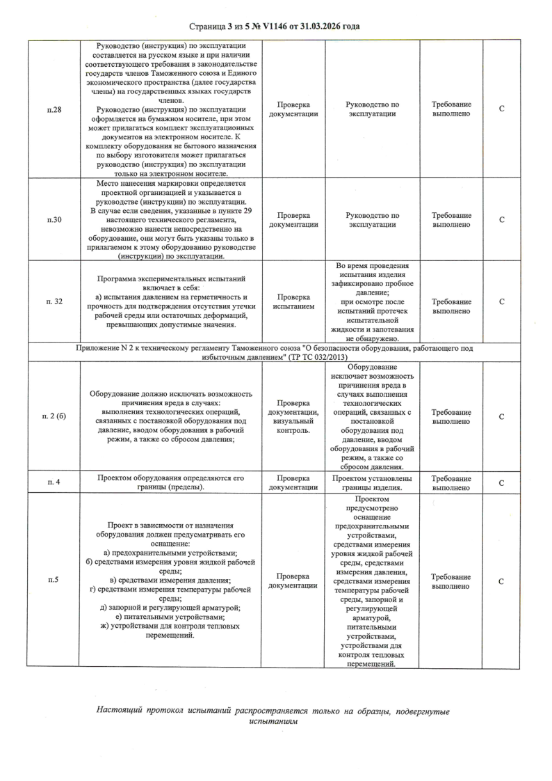 Декларация о соответствии ЕАЭС на стальные трубы и фасонные изделия с ППУ-изоляцией